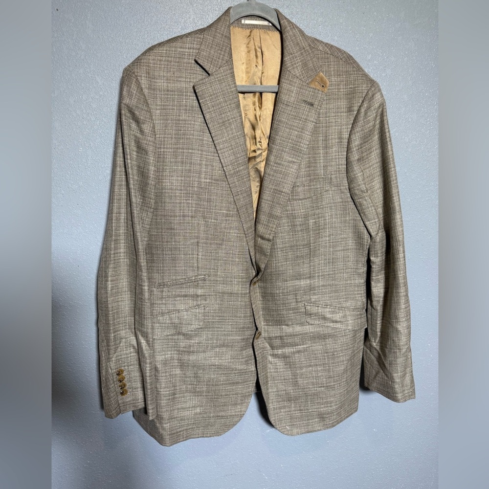 Clement Church Custom Wool Blazer Loro Piana Fabric Italy‎